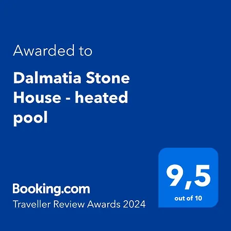 Landhuis Dalmatia Stone House - Heated Pool *