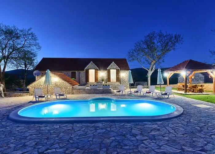 Séjour à la campagne Dalmatia Stone House - Heated Pool Biorine