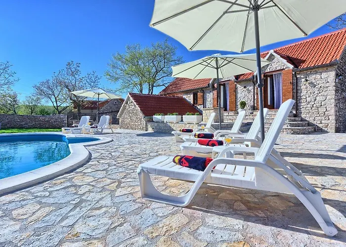 Séjour à la campagne Dalmatia Stone House - Heated Pool Biorine