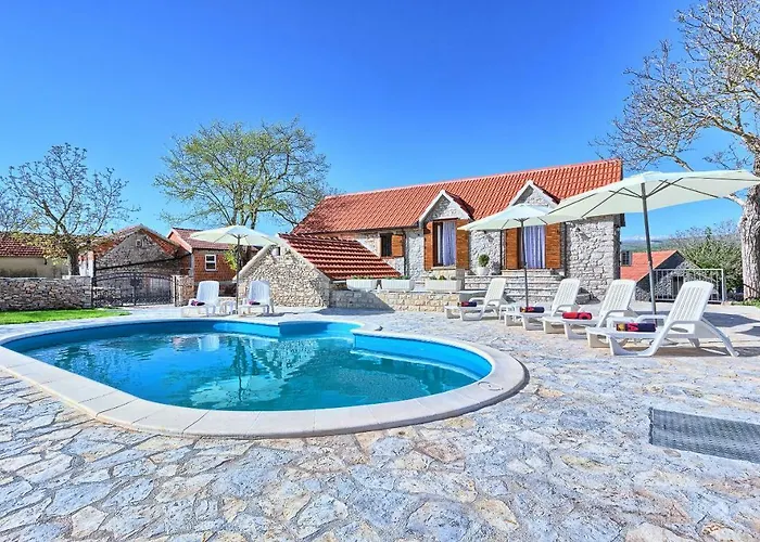 Séjour à la campagne Dalmatia Stone House - Heated Pool