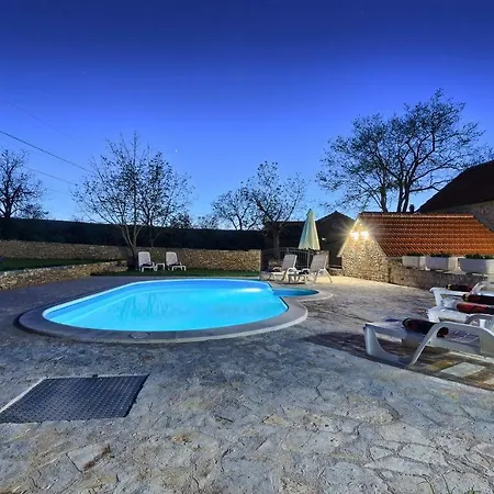 Country house Dalmatia Stone House - Heated Pool *