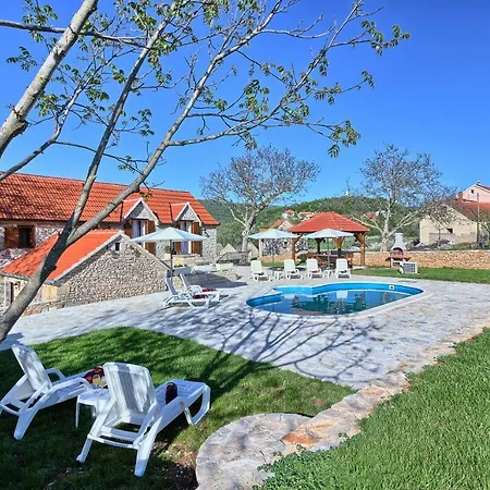 Dalmatia Stone House - Heated Pool Landhaus Biorine