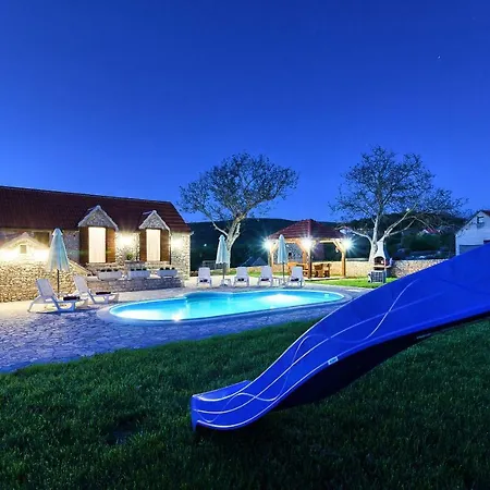 Casa rural Dalmatia Stone House - Heated Pool *